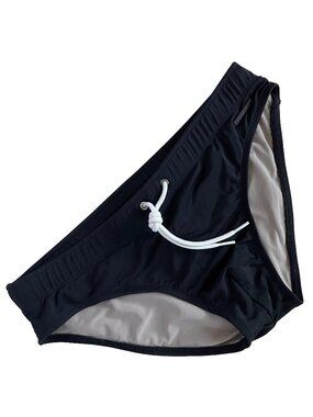 PARKE & RONEN MENS MERIDIAN BLACK SPEEDO SWIMSUIT SWIM BRIEFS NWT